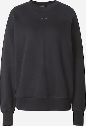BOSS Sweatshirt 'C_Eteia_5' in Black: front