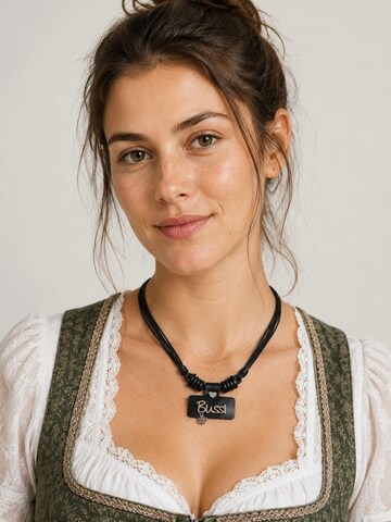 Allgäu Rebell Necklace 'Bussi' in Black
