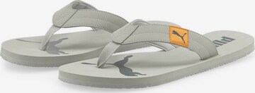 PUMA Beach & Pool Shoes in Grey: front