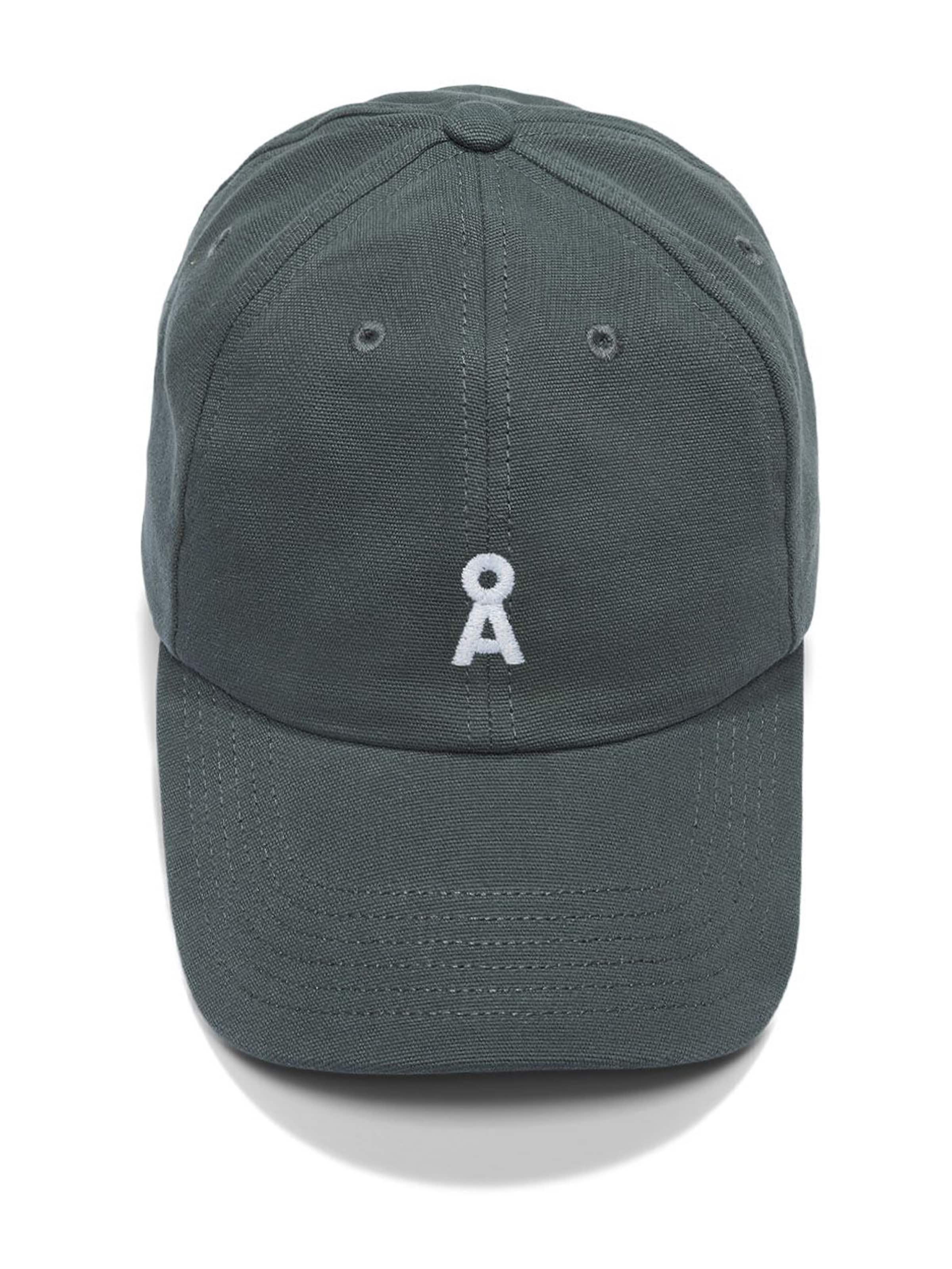 ARMEDANGELS Cap 'YENAAS BOLD' in Grey: front