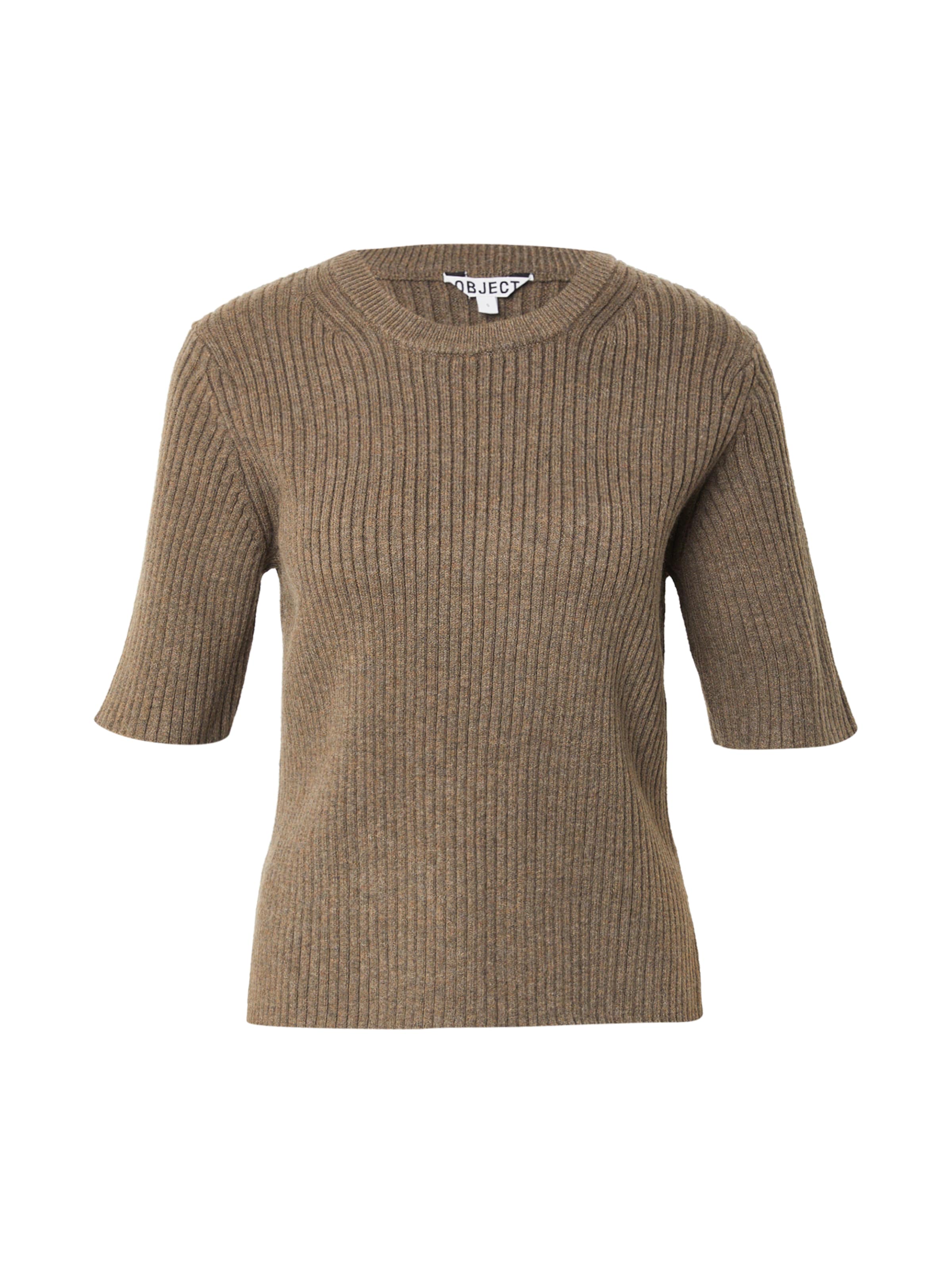 OBJECT Kampsun 'OBJElva', värv pruun: eest vaates