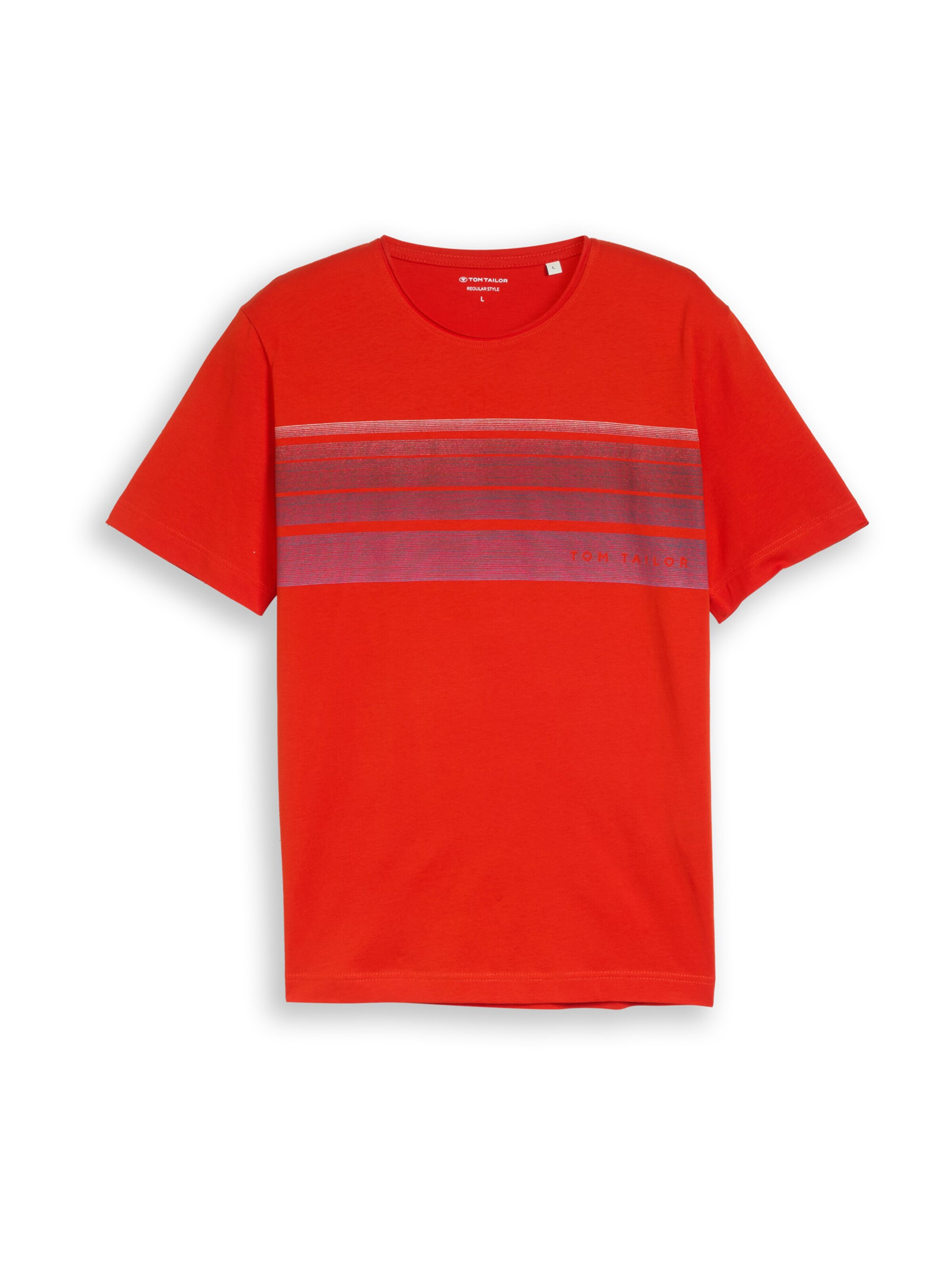TOM TAILOR T-Shirt in Rot: Vorderseite