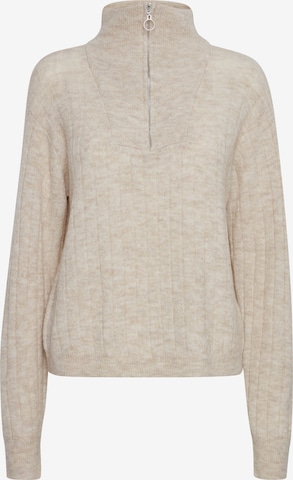 b.young Sweatshirt 'MARTINE' in Beige: front