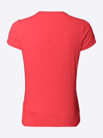 VAUDE Performance shirt 'Sveit' in Red