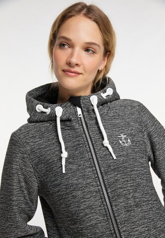 DreiMaster Maritim Fleece Jacket in Grey