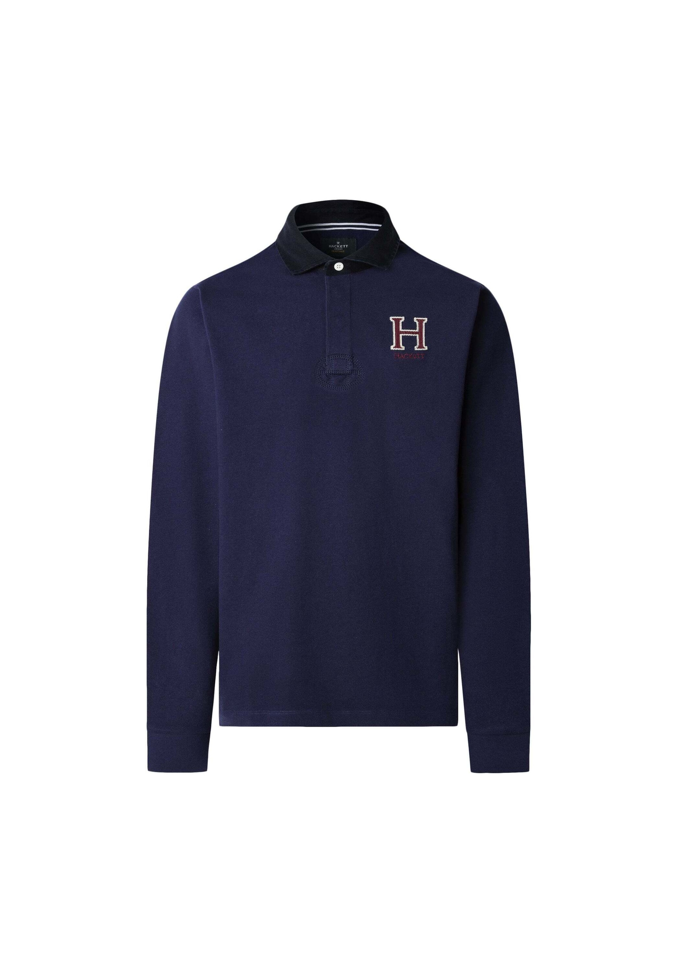 T-Shirt 'Heritage' Hackett London en bleu : devant