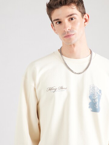 Filling Pieces Sweatshirt 'Gardener Antique' in White