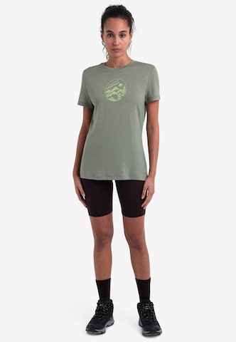 ICEBREAKER Функционална тениска 'Tech Lite III' в зелено