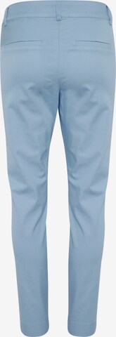 Kaffe Slimfit Chino 'Lea' in Blauw