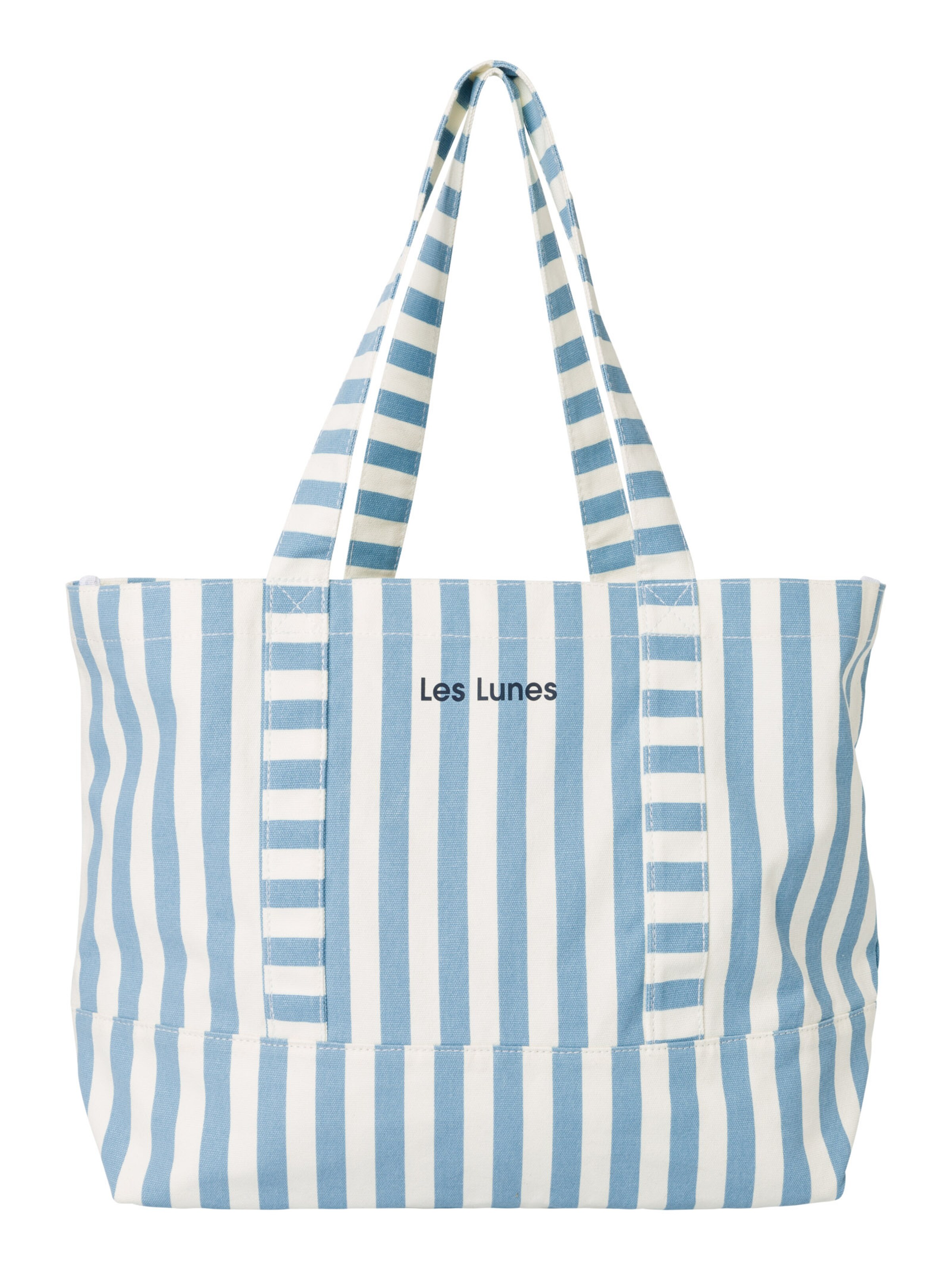 Les Lunes Shopper 'SOLEAA' in Blauw: voorkant