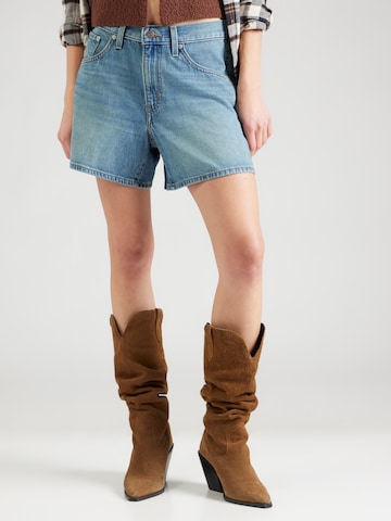 LEVI'S ® Szabványos Farmer 'Cinch Mid-Thigh Shorts' - kék: elől