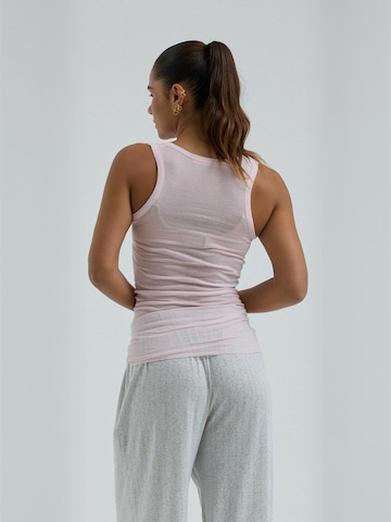 Seamless Basic Top ' Cotton ' in Pink