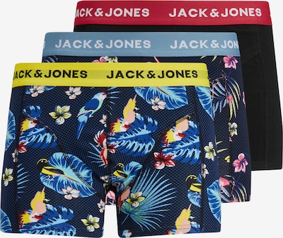 JACK & JONES Boxer shorts in Smoke blue / Yellow / Red / Black, Item view