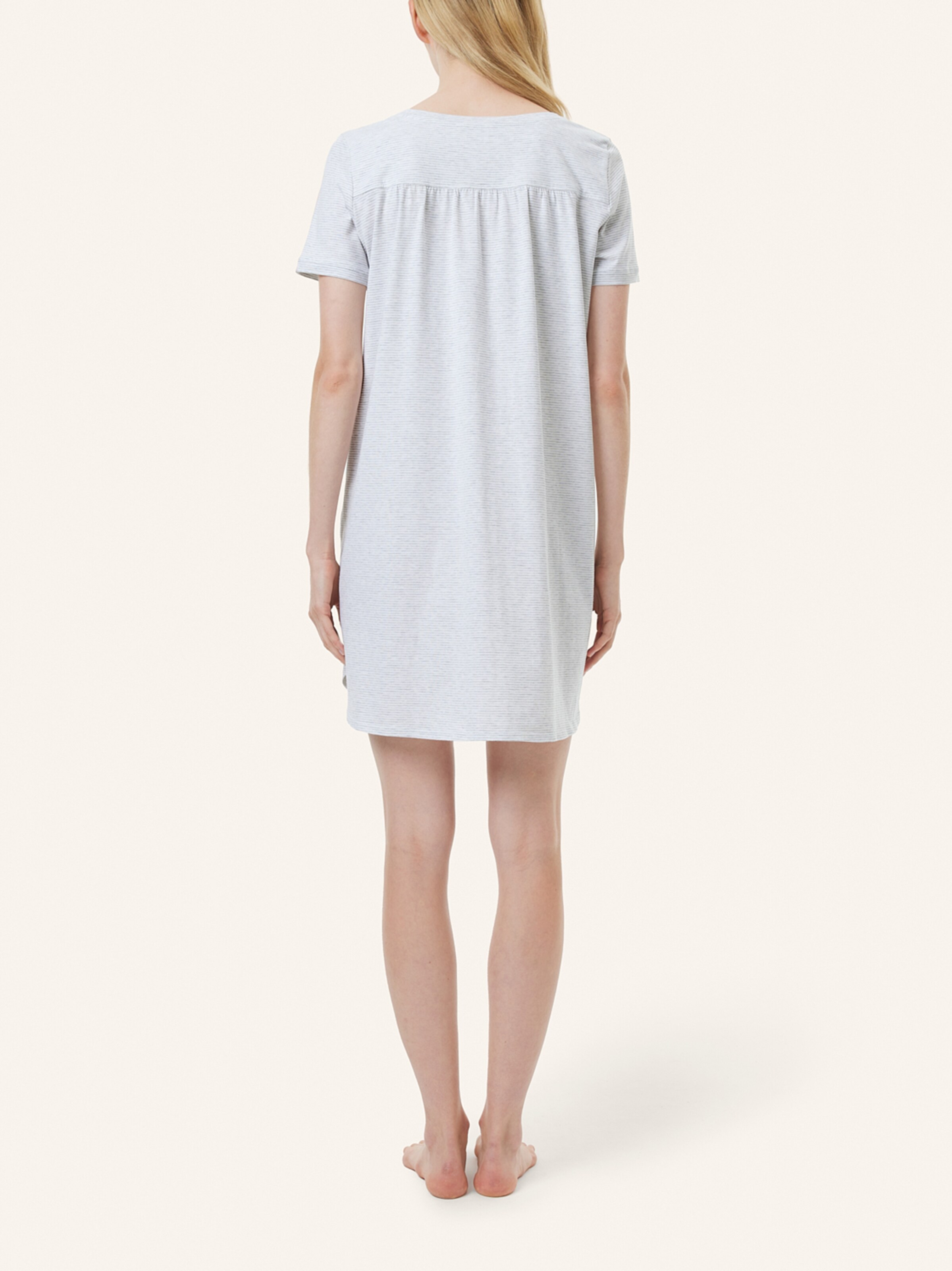 Yellamaris Nachthemd ' Basic ' in Grau