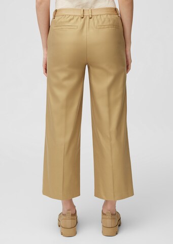 Marc O'Polo Loose fit Pleated Pants 'Vansi' in Beige
