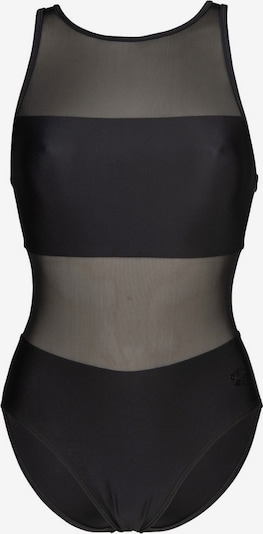 ARENA Maillot de bain 'MESH PANEL VENT BACK' en noir, Vue avec produit