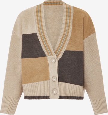 DreiMaster Maritim - Casaco de malha 'Boline' em branco: frente