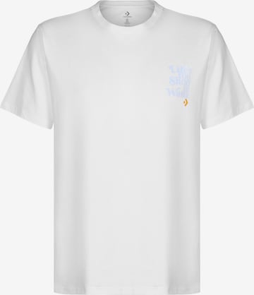 CONVERSE Shirt 'Renew' in White: front