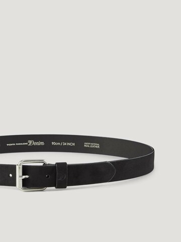 TOM TAILOR DENIM Belt in Black