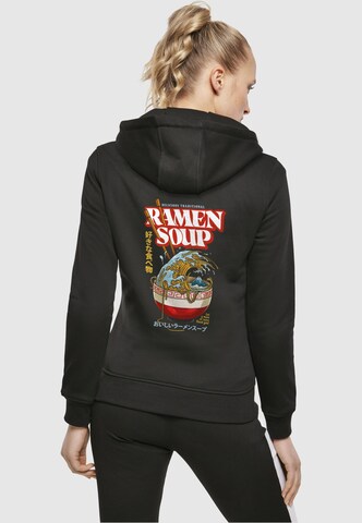 Mister Tee Sweatshirt 'Ramen Soup' in Schwarz: predná strana