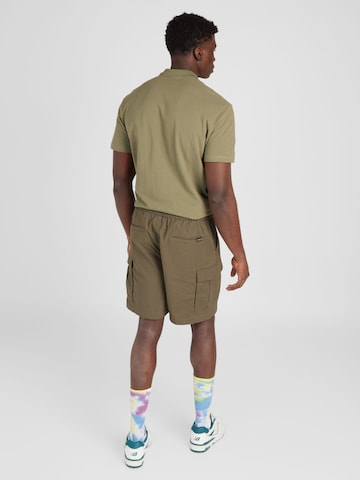 Loosefit Pantalon cargo 'TAXER' QUIKSILVER en vert