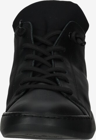 Softinos High-Top Sneakers in Black