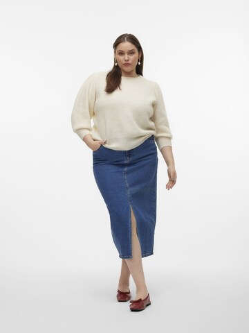 Vero Moda Curve Trui 'Vigga' in Wit