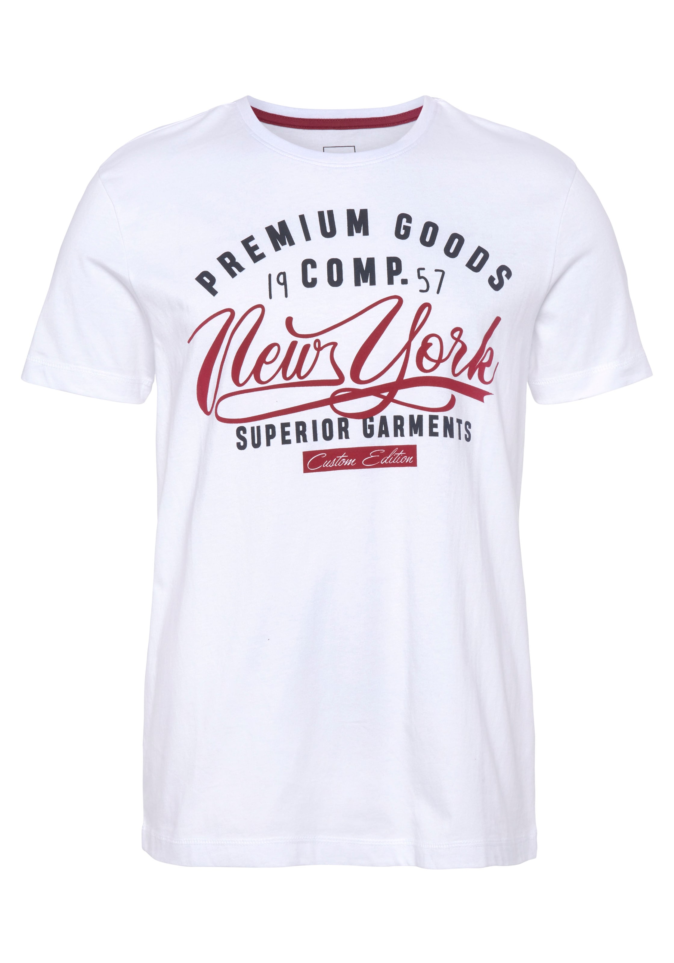 AJC Shirt in White: front