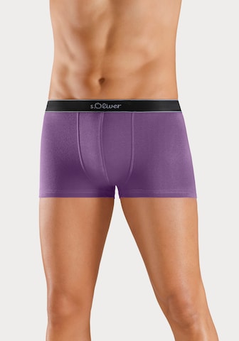 s.Oliver Boxer shorts in Purple