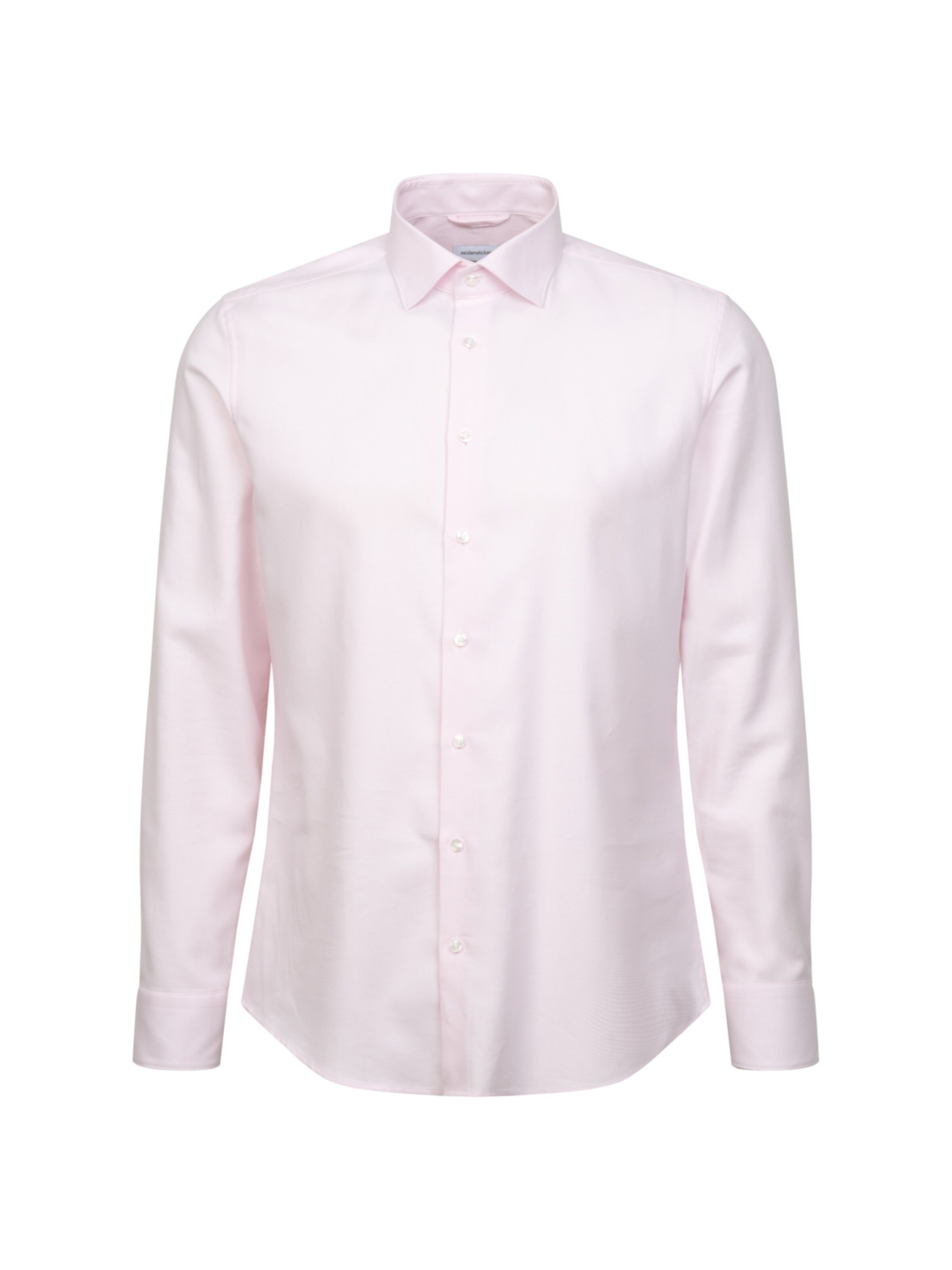 SEIDENSTICKER Slim fit Zakelijk overhemd 'Shaped' in Roze: voorkant
