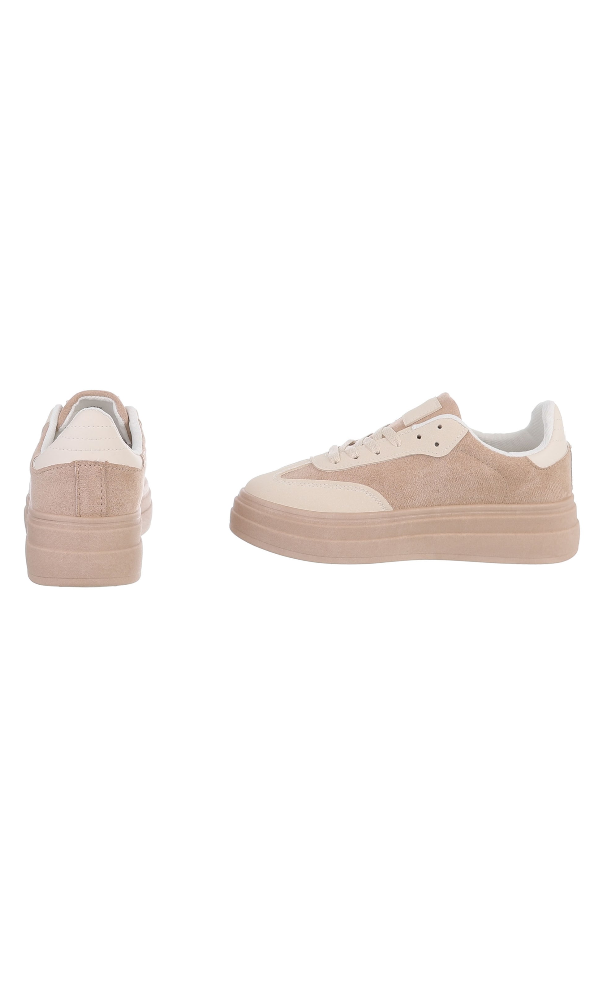 Ital-Design Freizeitschuhe ' Sneakers Low ' in Beige
