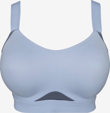 Soutien-gorge de sport 'Jive' SugarShape en bleu : devant