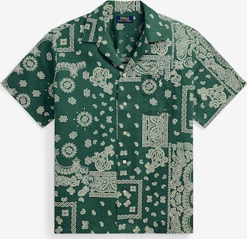 Polo Ralph LaurenRegular Fit Košulja - zelena boja: prednji dio