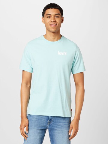 T-Shirt 'Relaxed Fit Tee' LEVI'S ® en bleu : devant