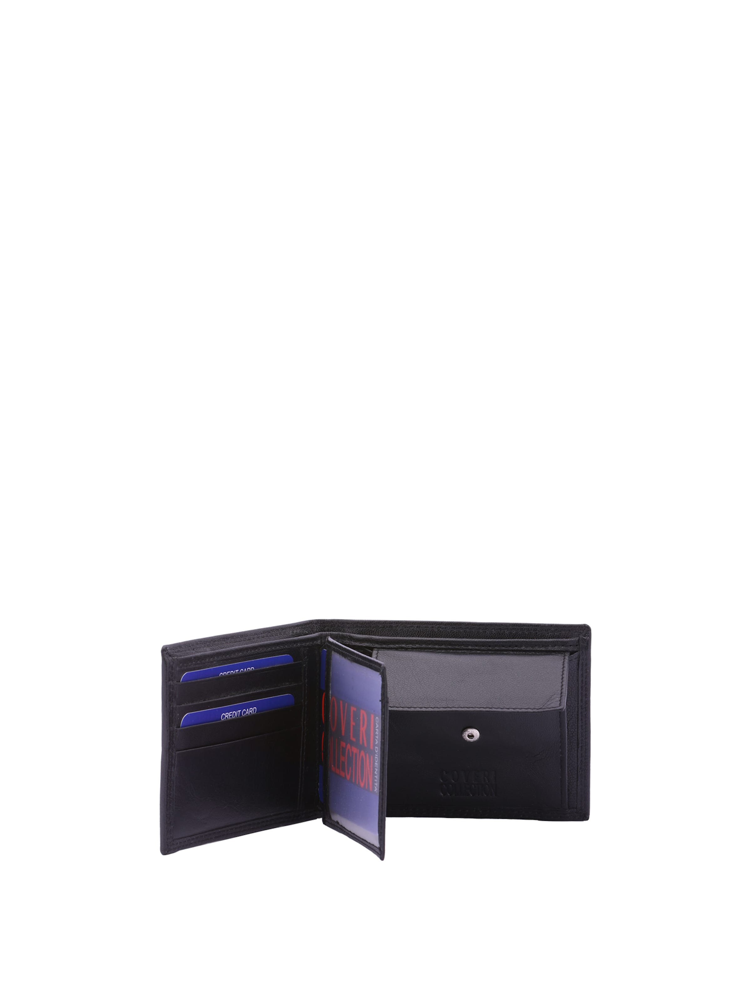 Enrico Coveri Wallet in Black: front