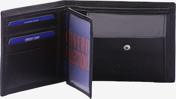 Enrico Coveri Portemonnaie in Schwarz: Vorderseite