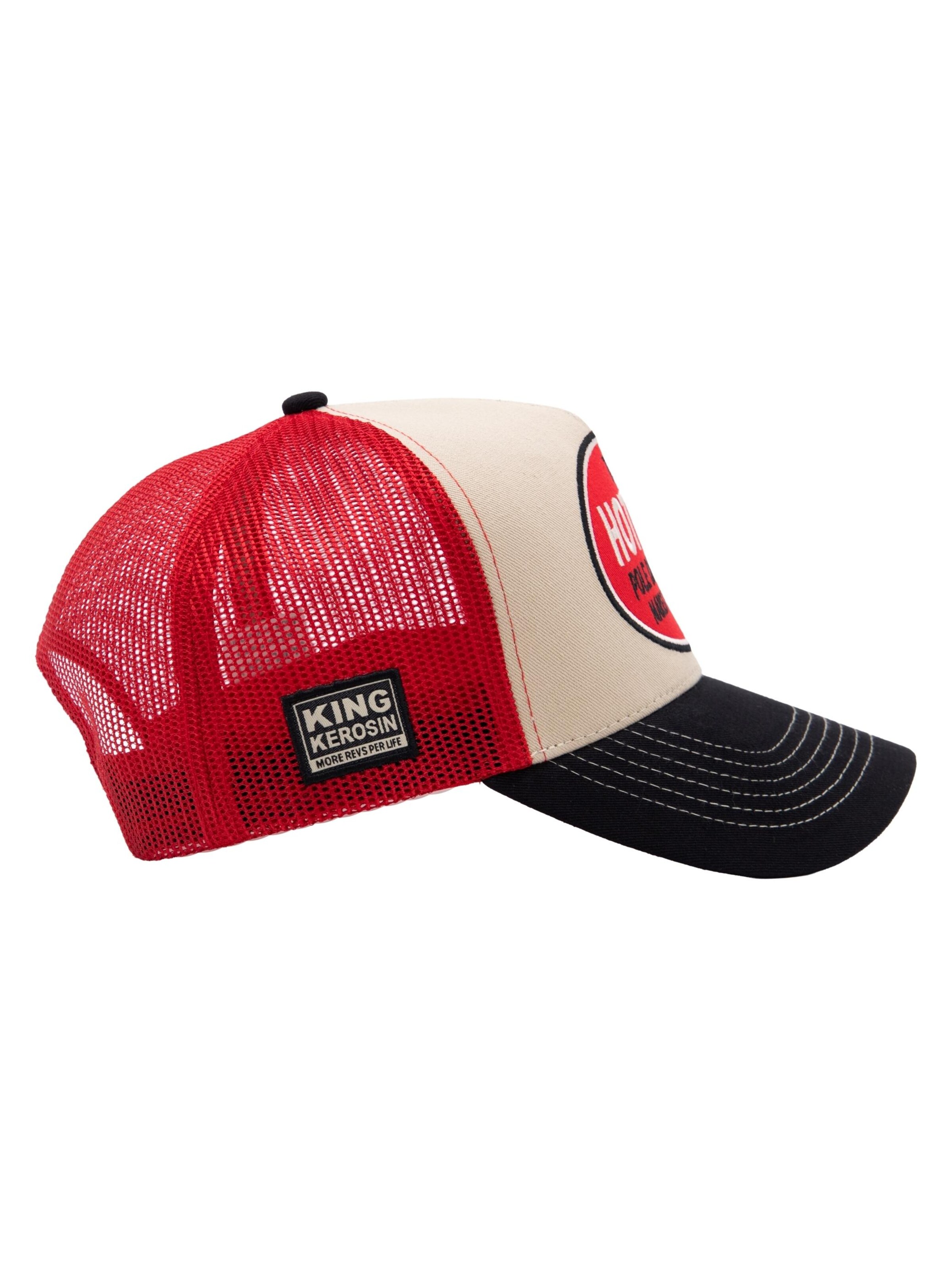 King Kerosin Cap 'Hot Dog' in Beige