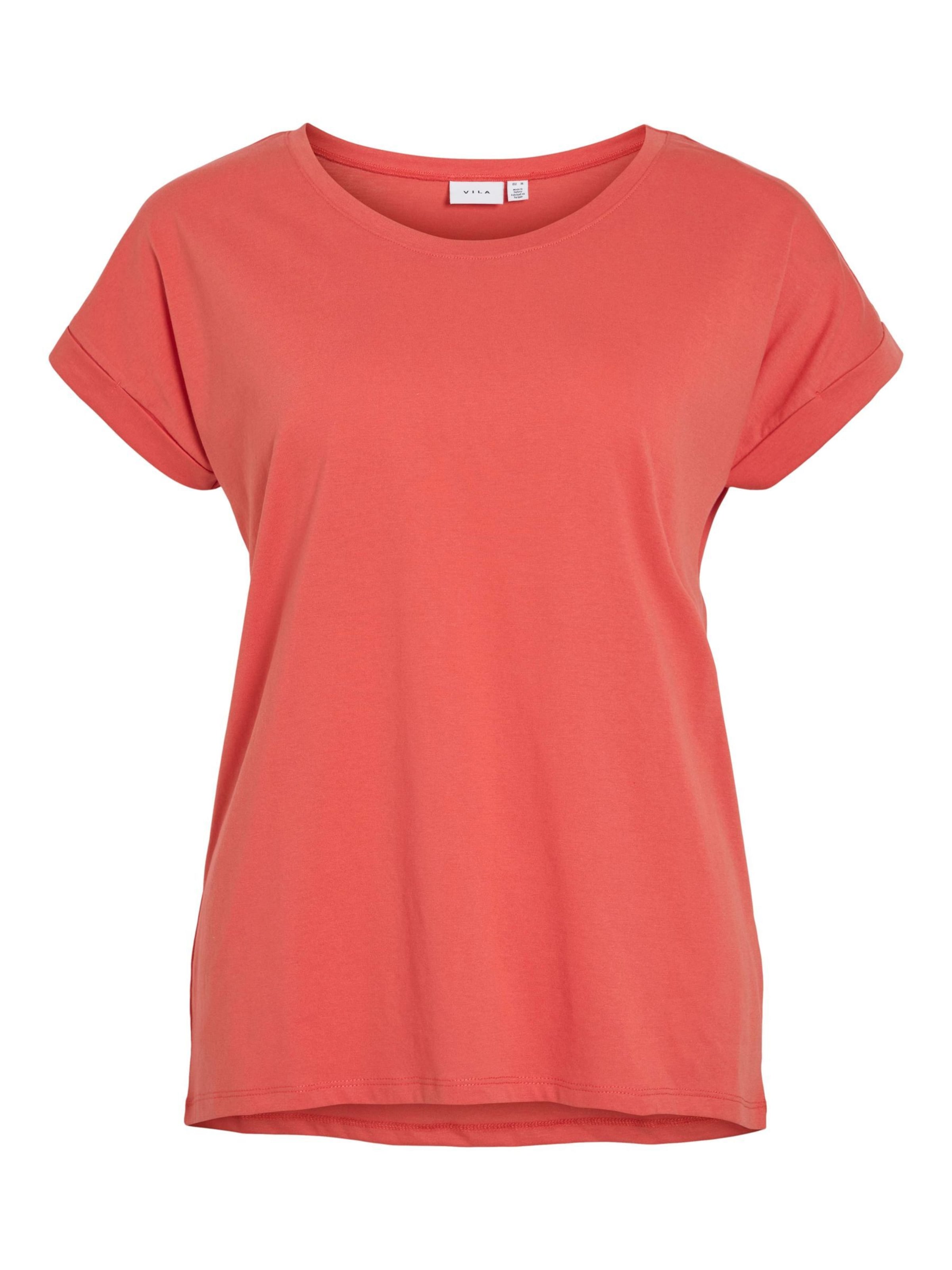 VILA Shirt 'VIDreamers' in Red: front