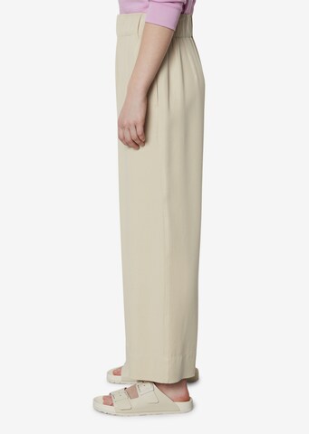 Marc O'Polo DENIM Wide leg Broek in Beige