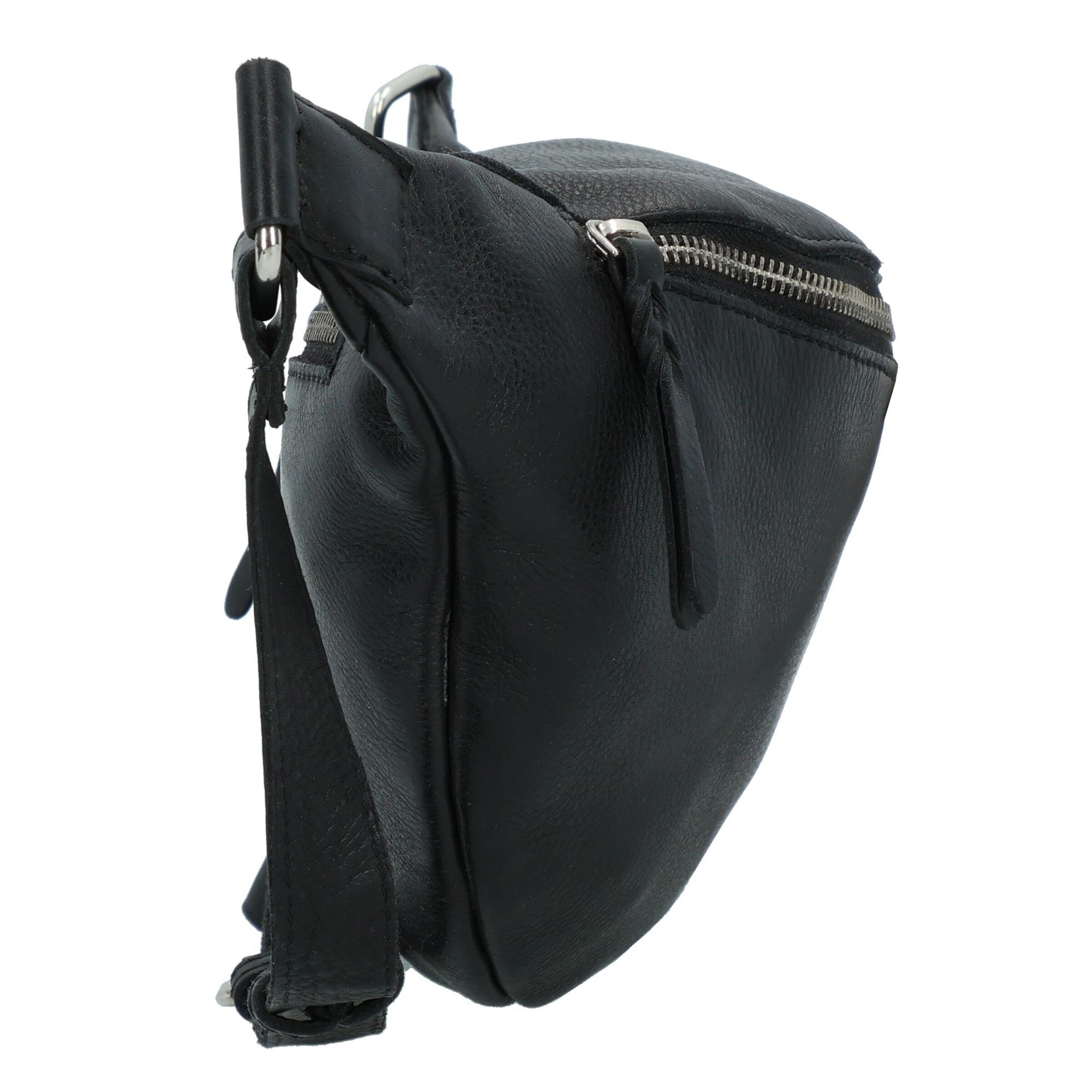 Taschendieb Wien Gürteltasche 'Kohlmarkt ' in Schwarz