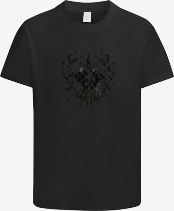 HUSKSWARE Shirt 'Grafik' in Schwarz: Vorderseite