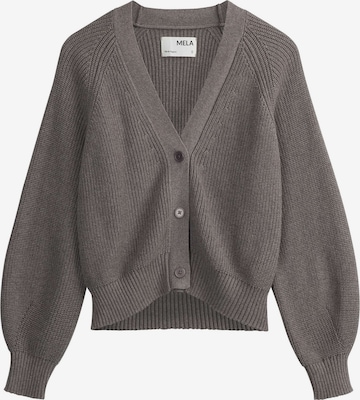MELAKardigan 'Bhuma' - siva boja: prednji dio