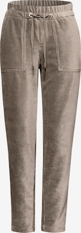 STREET ONE Regular Pants in Brown: front