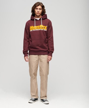 Superdry Sweatshirt in Rot