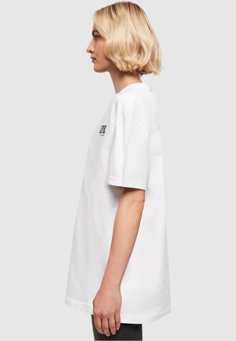 T-shirt 'Life' Merchcode en blanc