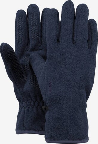 Barts Full Finger Gloves in Blue: front