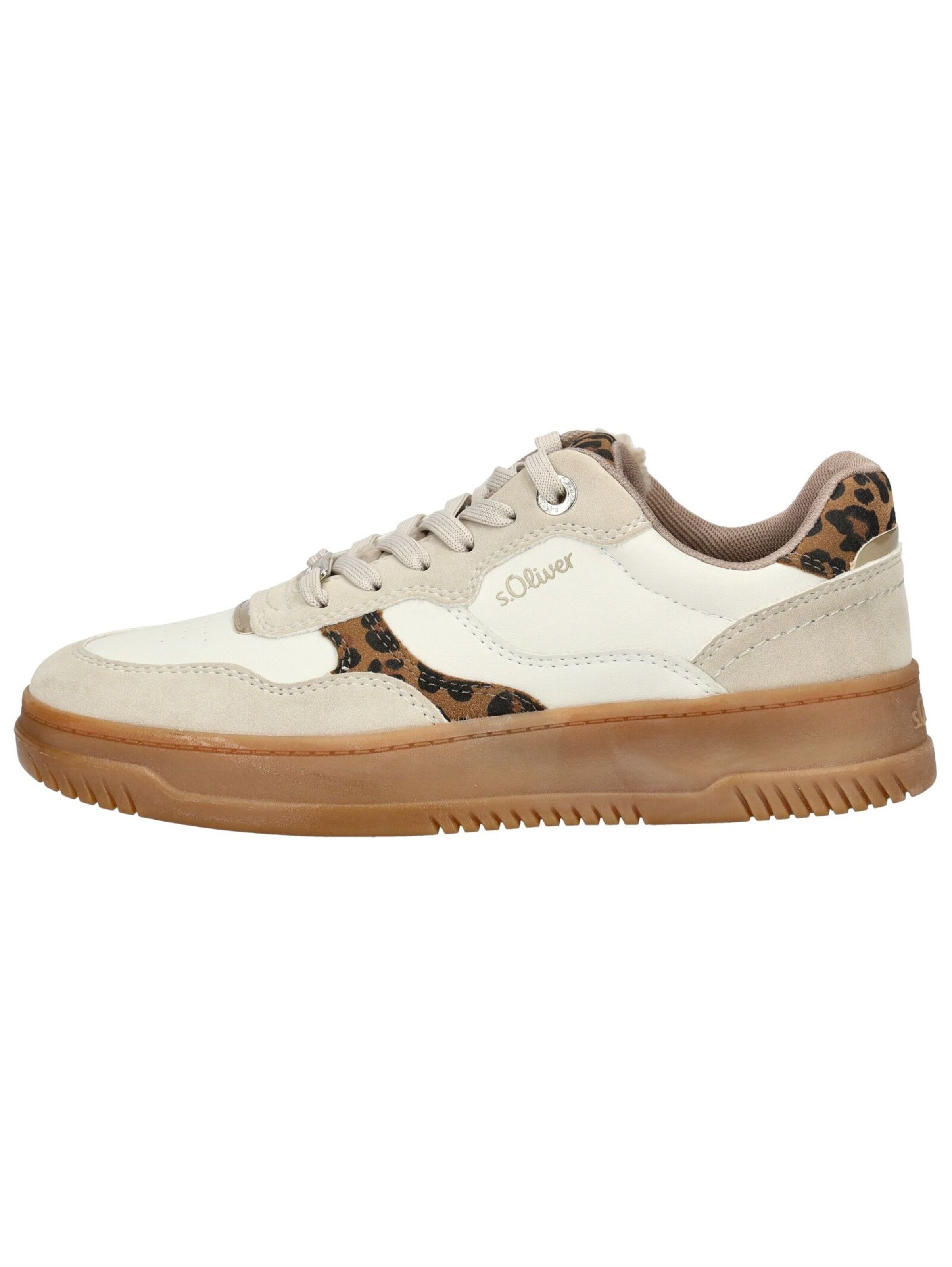 Sneaker bassa di s.Oliver in beige