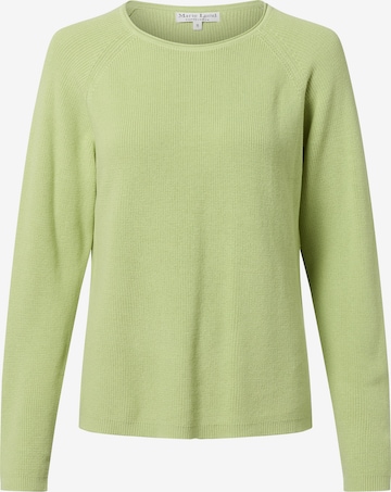 Marie Lund Pullover in Grün: Vorderseite