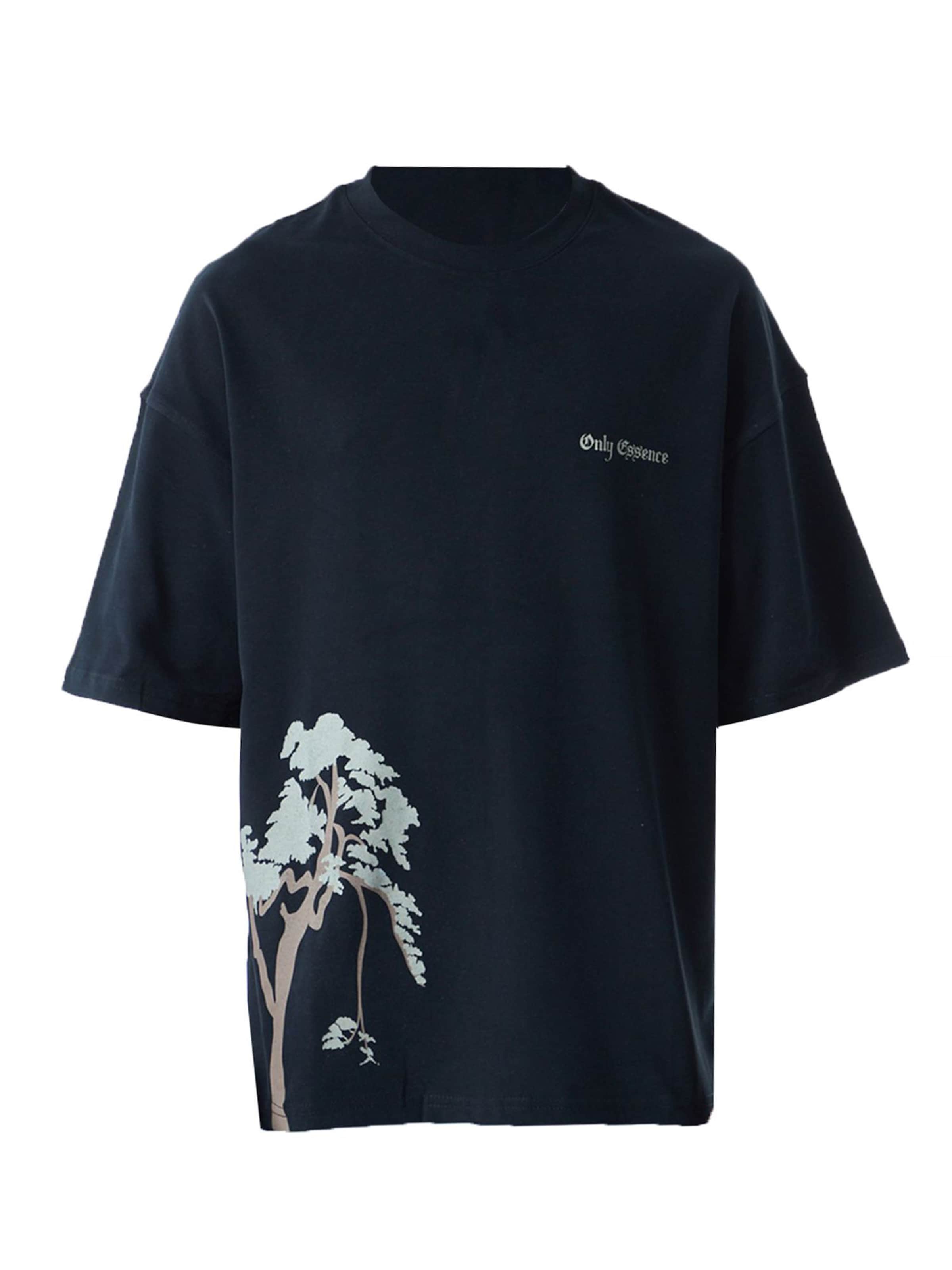 melns VAMOS CLO T-Krekls: no priekšpuses