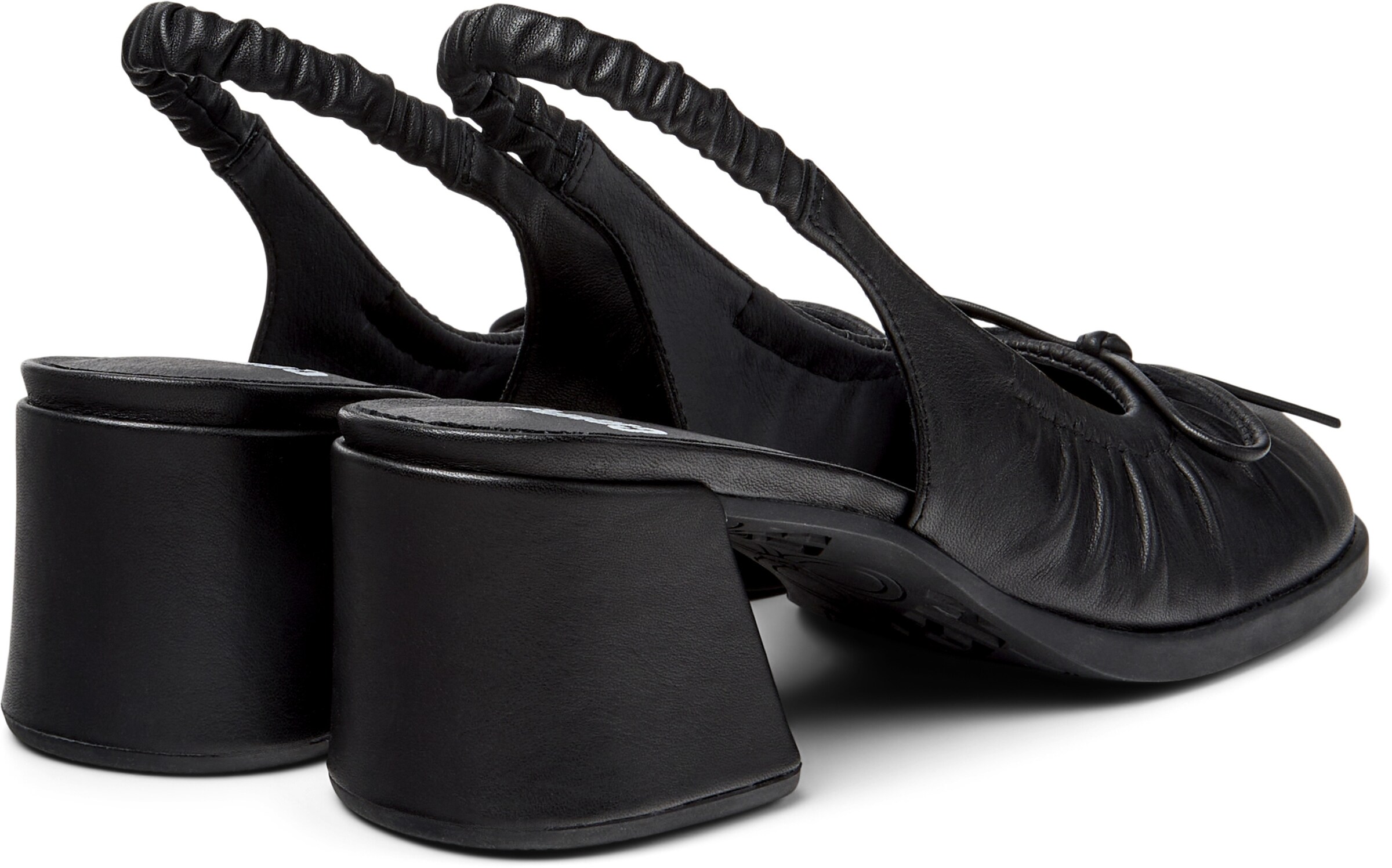Escarpins à bride arrière 'Kora' CAMPER en noir